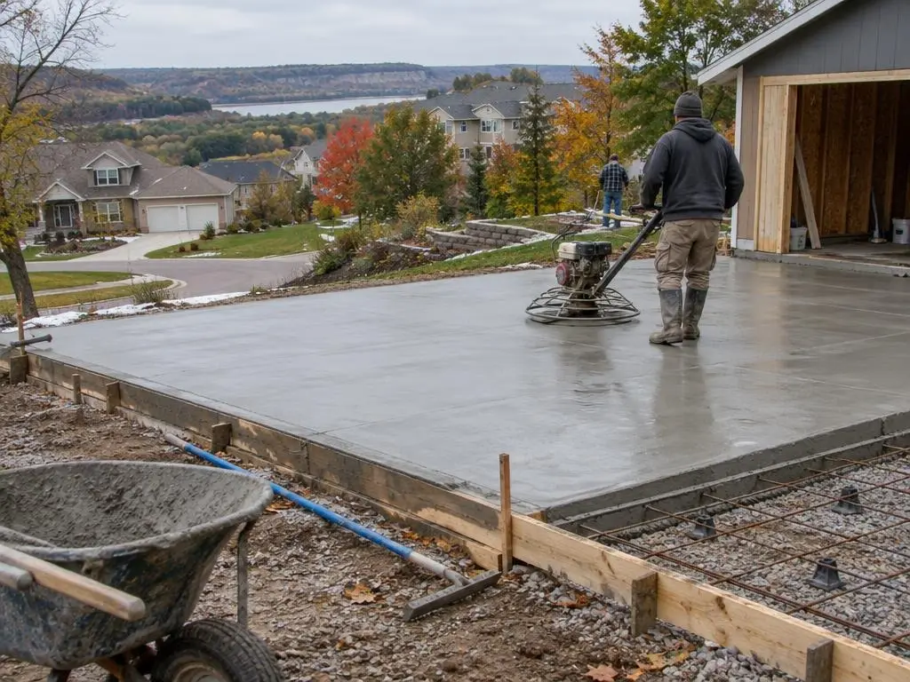 Garage & Shed Slabs in Eden Prairie, MN